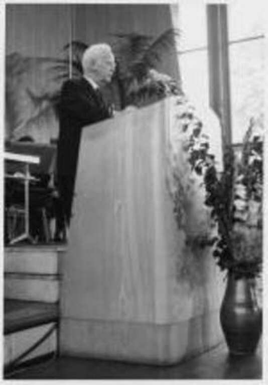 Gedenkfeier, Auditorium Maximum der Freien Universität Berlin, 19.07.1964