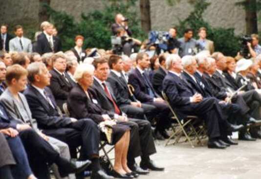 Gedenkfeier, Gedenkstätte Plötzensee, Berlin, 20.07.1999