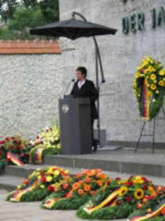 Gedenkfeier, Gedenkstätte Plötzensee, Berlin, 20.07.2005