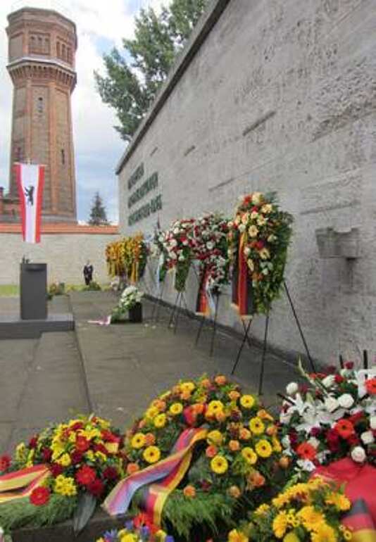 Gedenkfeier, Gedenkstätte Plötzensee, Berlin, 20.07.2012