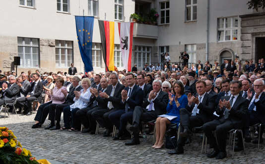 75. Jahrestag, Feierstunde