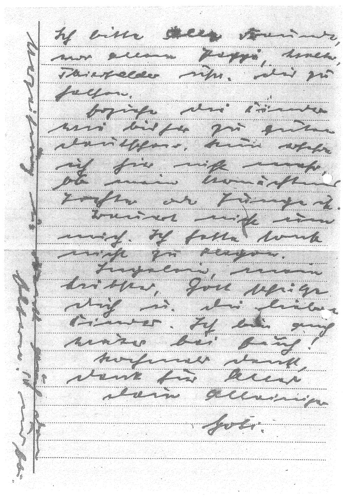 Abschiedsbrief Teil II