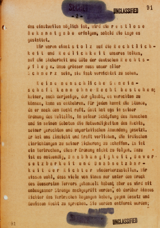 Seite 2 der Regierungserklärung