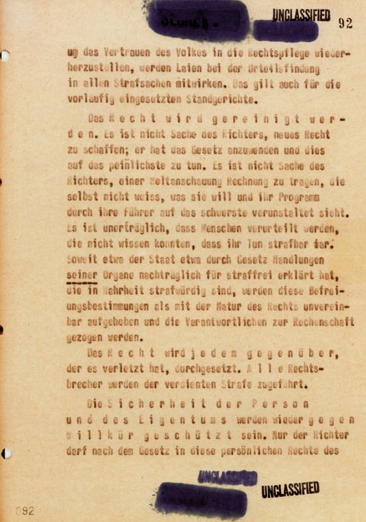 Seite 3 der Regierungserklärung
