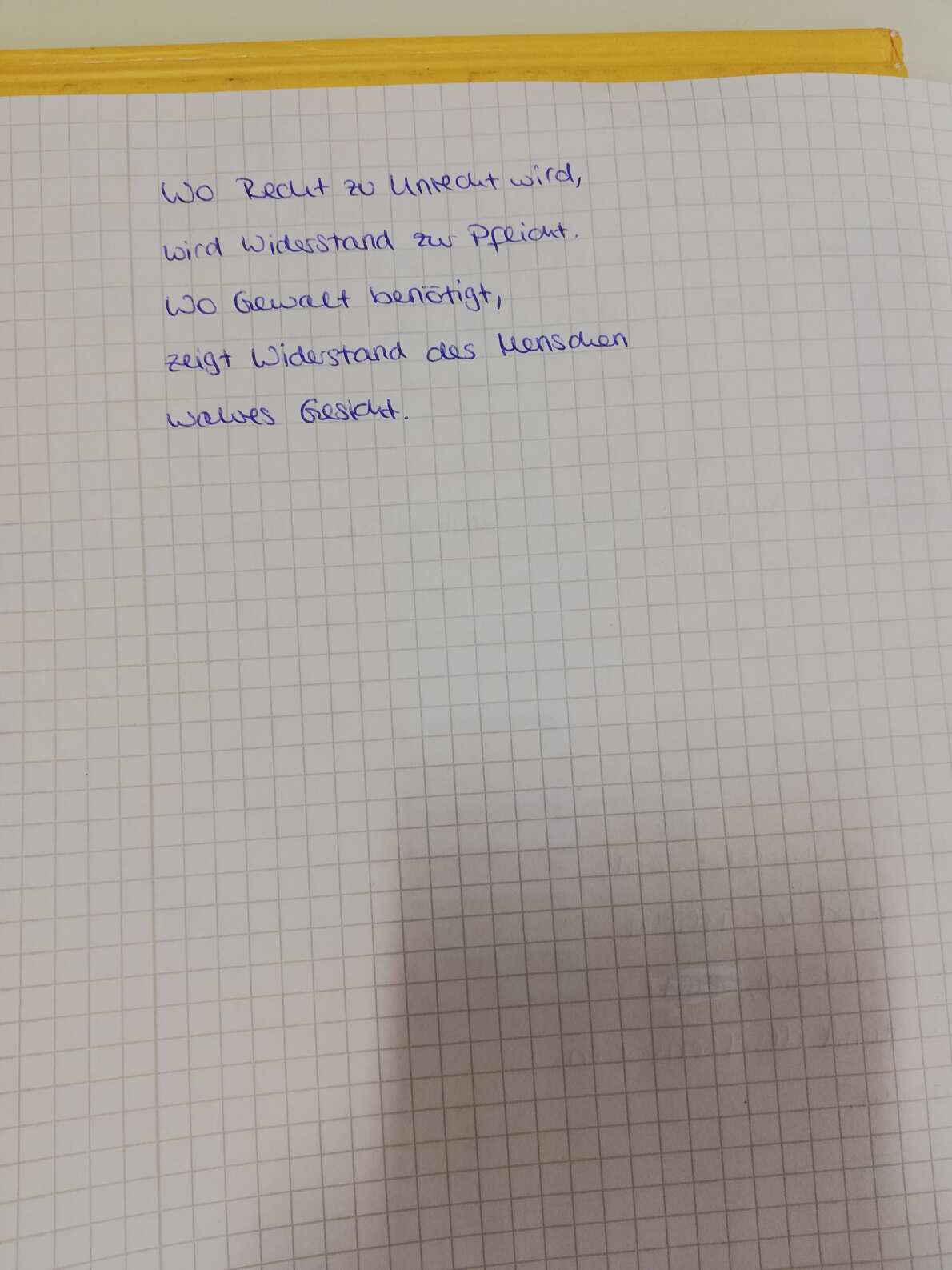 Beitrag des Matthias-Claudius-Gymnasiums